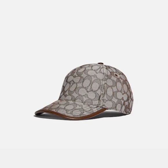 Coach Accessories - Coach signature jacquard baseball cap